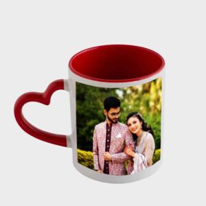3 Tone MUG Heart Handle