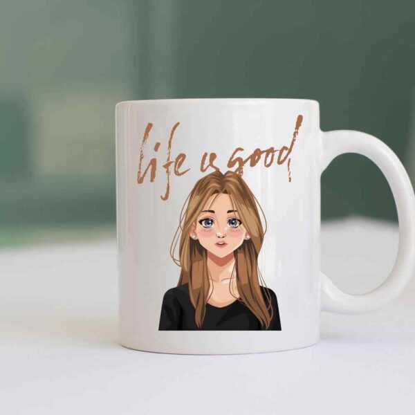 White Mug - Image 2