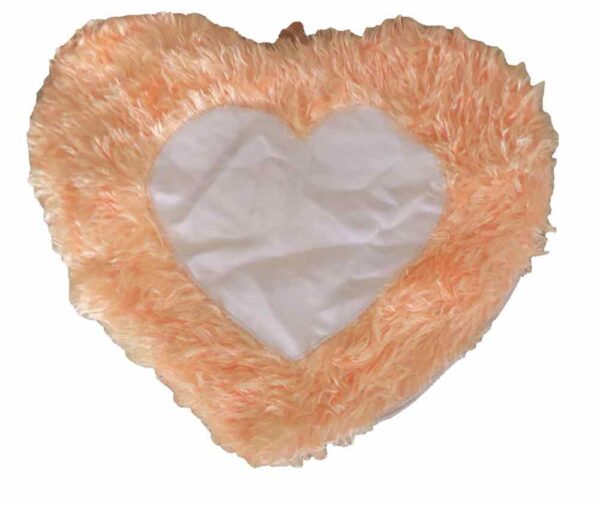 Fur Heart shape Pillow - Image 5