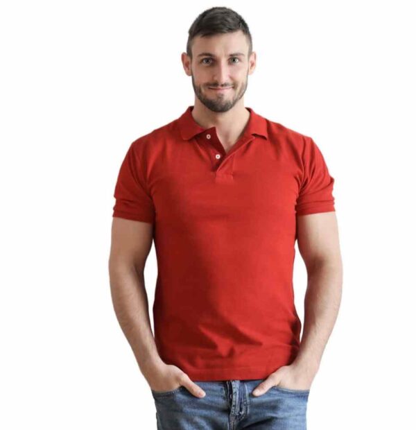 polyester polo T-shirt - Image 13