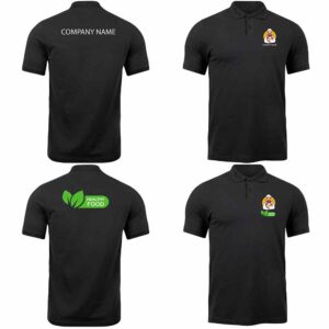 polyester polo T-shirt