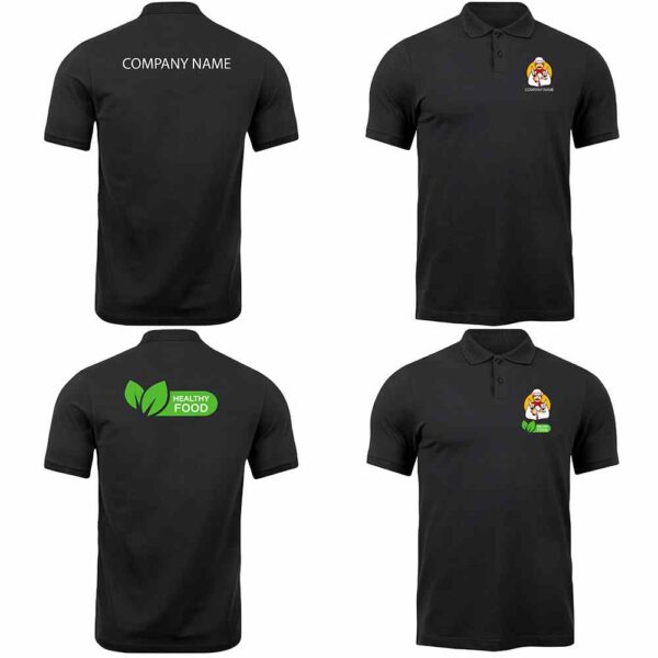 polyester polo T-shirt