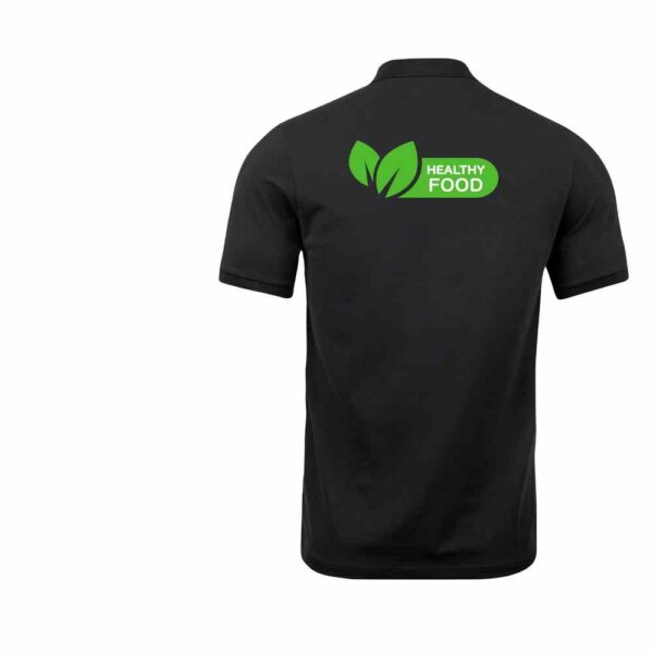 polyester polo T-shirt - Image 3
