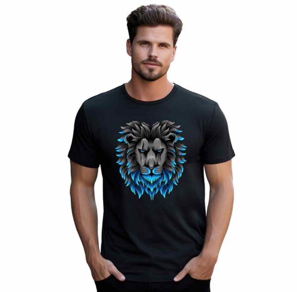Cotton Round Neck T-shirt ( UniSex) - Image 5
