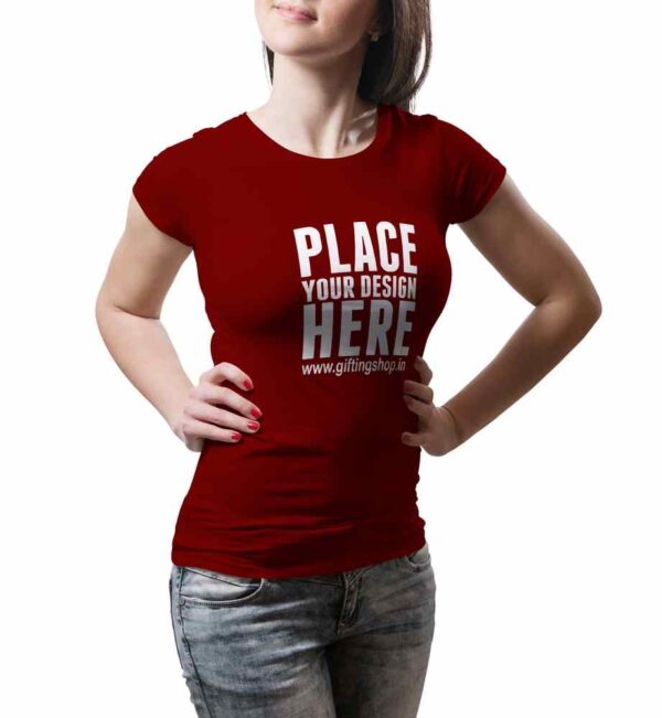 Cotton Round NeckTshirt ( UniSex) - Image 3